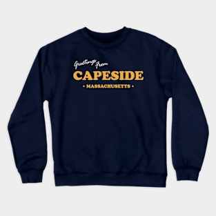 Capeside Massachusetts Crewneck Sweatshirt